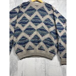 Pacific Winds Vintage Southwest Sweater Mens Large